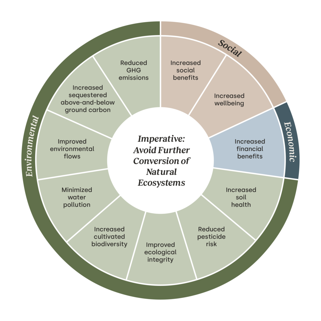 Regenerative Agriculture metrics: cross-sectoral regenerative agriculture outcomes