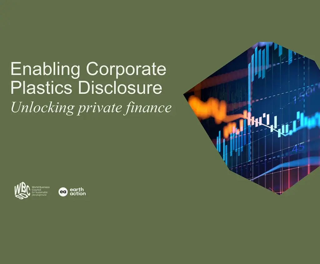 Download publication - Enabling Corporate Plastic Disclosure: Unlocking private finance