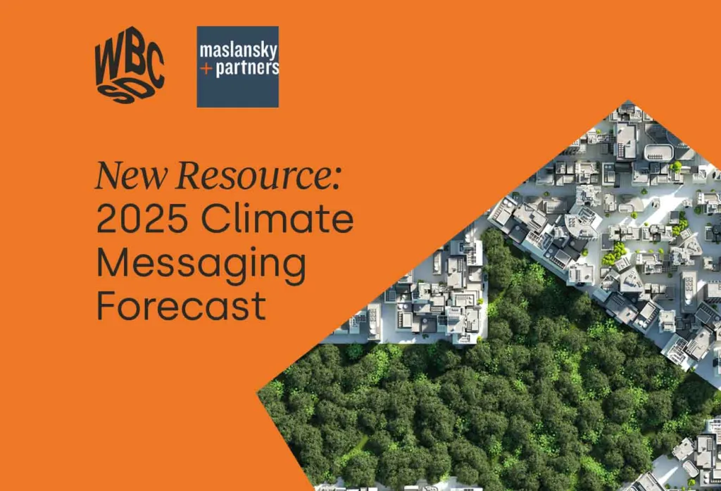 Download 2025 Climate Messaging Forecast